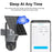 V380 WiFi Solar Security Camera Dual Lens 4MP Waterproof 360 Degrees Pan-Tilt Night Vision Surveillance Camera for Outdoor - 6