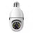 WiFi Bulb Security Camera Wireless 360° Panoramic Night Vision Surveillance Camera for Home - 1