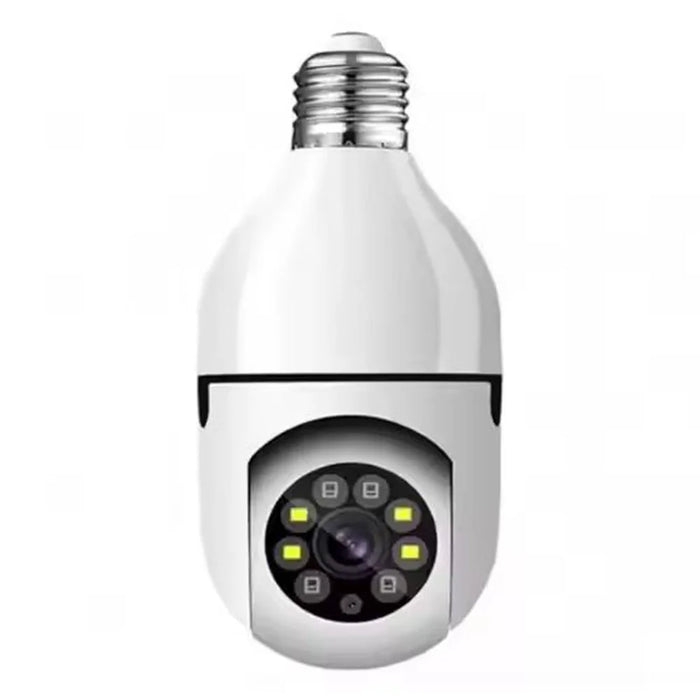 WiFi Bulb Security Camera Wireless 360° Panoramic Night Vision Surveillance Camera for Home - 1