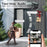 V380 Solar Security Camera IP66 Waterproof 3 Lens 4G Outdoor PTZ 6MP Surveillance Camera - 3