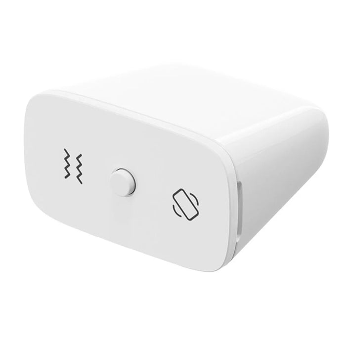 ZD100 Zigbee 3-In-1 Vibration Sensor IP67 Waterproof Tilt Drop Smart Alarm for Security Monitor - White - 1