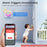 ZD100 Zigbee 3-In-1 Vibration Sensor IP67 Waterproof Tilt Drop Smart Alarm for Security Monitor - White - 4