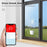 ZD100 Zigbee 3-In-1 Vibration Sensor IP67 Waterproof Tilt Drop Smart Alarm for Security Monitor - White - 5