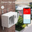 ZD100 Zigbee 3-In-1 Vibration Sensor IP67 Waterproof Tilt Drop Smart Alarm for Security Monitor - White - 6