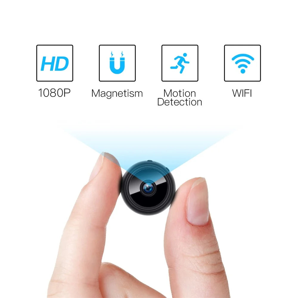 W9 WiFi Mini Camera HD 1080P Night Vision Motion Detection Home Security Camcorder Surveillance Camera - 3