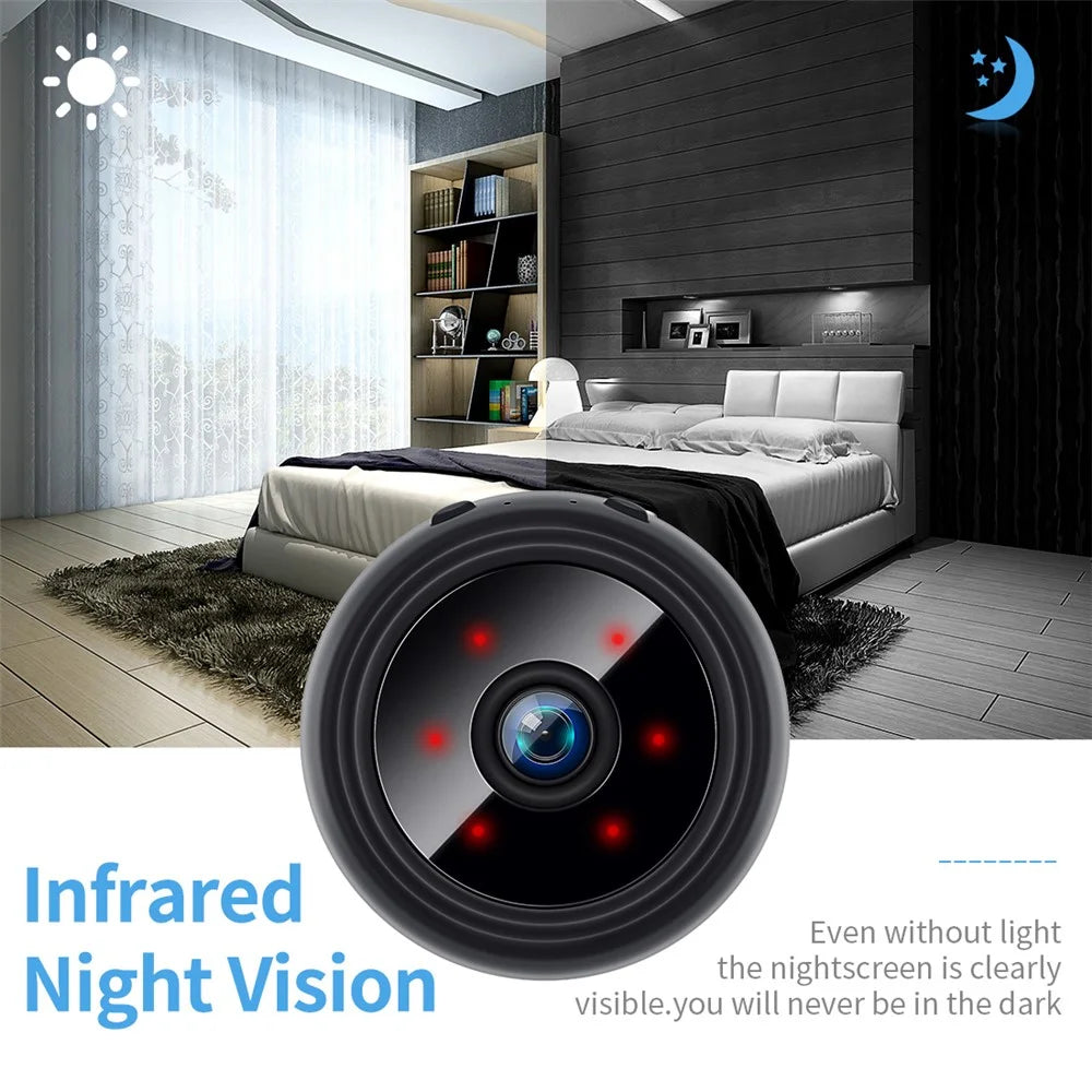 W9 WiFi Mini Camera HD 1080P Night Vision Motion Detection Home Security Camcorder Surveillance Camera - 5