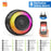 MG-BJQ001 Smart WiFi Siren Alarm 105dB Plug-In Security Alarm Sensor with 24 Voice Alerts and RGB Warning Light - Black  /  EU Plug - 4