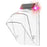 MG-FSG104-W  Solar-Powered WiFi Smart Doorbell Anti-Theft Alarm Mounting Bracket Rain Sensor Waterproof Camera Protection Cover Shield - Transparent - 1