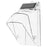 MG-FSG104-W  Solar-Powered WiFi Smart Doorbell Anti-Theft Alarm Mounting Bracket Rain Sensor Waterproof Camera Protection Cover Shield - Transparent - 2