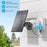 ZOSI C-306 Pro 3MP 2K Solar-Powered Security Camera Wireless Outdoor Battery Powered PIR Motion Detection Safety Camera (No Memory Card) - White - 2