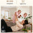 ZOSI C518 4K Security Camera WiFi 355 Degreee Pan 75 Degree Tilt Pet Baby Monitor Auto Tracking AI Human Pet Detection Night Vision Two Way Audio Indoor Safety Camera (No Memory Card) - White - 2