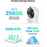 ZOSI C519M 4MP Smart WiFi Security Camera 360 Degree Pan 90 Degree Tilt 1.44 Inch Screen Two-way Video Call Person Detection Night Vision Safety Camera for Home Baby Pet Monitor - White - 7