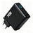 140W GaN Wall Charger with TFT Display 3 USB-C + 1 USB-A Fast Charging Power Adapter, EU Plug - Black - 2