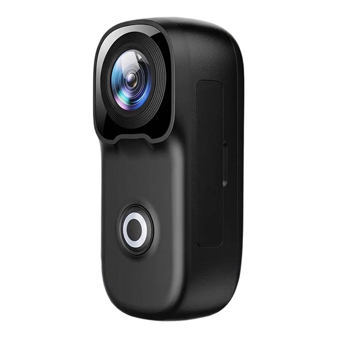 mz02 4K Mini Action Camera 156 Degree Wide Angle WiFi 6-Axis Gyro Stabilization IP65 Waterproof Sports Camera with Type-C Cable (No Memory Card) - Black - 1