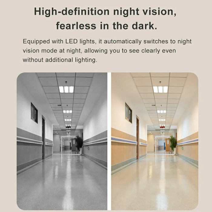 DB400A01 Smart Video Doorbell 720P 160 Degree Wide Angle PIR Motion Detection Night Vision 2-Way Audio Tuya WiFi Door Bell - 5