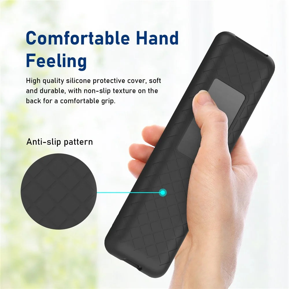 Silicone Case for Samsung BN59-01432A  /  BN59-01432J  /  BN59-01480L Remote Control Shockproof Anti-slip Protective Cover with Lanyard - White - 3