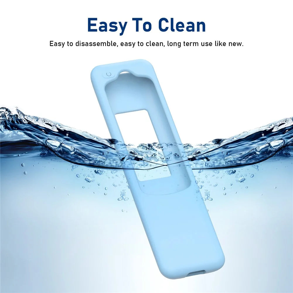 Silicone Case for Samsung BN59-01432A  /  BN59-01432J  /  BN59-01480L Remote Control Shockproof Anti-slip Protective Cover with Lanyard - White - 5