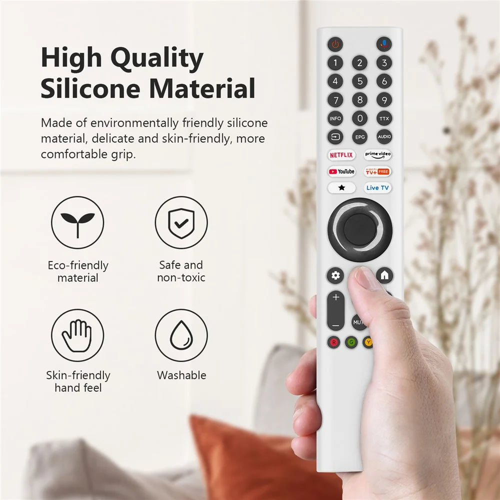For Xiaomi XMRM-P3 TV Remote Control Silicone Case Shockproof Anti-Dust Full Protection Cover with Lanyard - Black - 2
