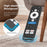 Silicone Case for Walmart onn.Google TV Box 4K Pro (2025) Remote Control Diamond Texture Anti-Slip Protective Cover with Lanyard - Black - 3