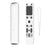 For Homatics Box R 4K Remote Control Silicone Case Diamond Texture Anti-Slip Shockproof Protective Cover with Lanyard - White - 1