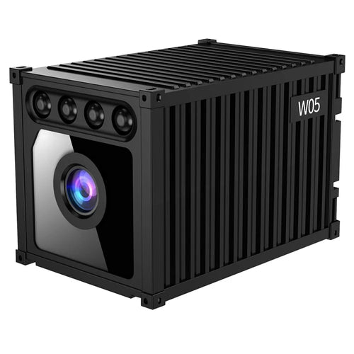MZ05 4K HD Mini Camera Container Design Magnetic Mount Night Vision Motion Detection Security Camera - Black - 1