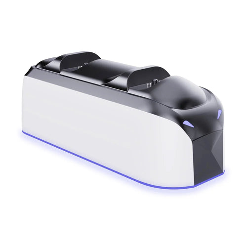 SP-0503 Dual Controller Charging Station for Sony PlayStation 5 / Slim / Pro / DualSense Edge Charging Dock with RGB Ambient Light - 1