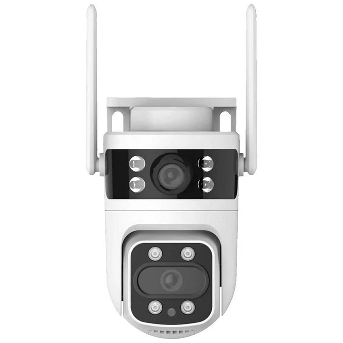 BD03 Dual Lens PTZ Security Camera IP66 Waterproof AI Detection Night Vision WiFi Surveillance Camera - EU Plug - 1