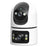 M15 Dual Lens WiFi Security Camera 6MP Pan Tilt Two Way Audio Night Vision IP Camera (without TF Card) - EU Plug - 1