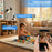 M15 Dual Lens WiFi Security Camera 6MP Pan Tilt Two Way Audio Night Vision IP Camera (without TF Card) - EU Plug - 6
