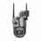 V28 IP66 Waterproof Dual Lens WiFi Security Camera Motion Detection Night Vision 3MP PTZ Camera - EU Plug - 1