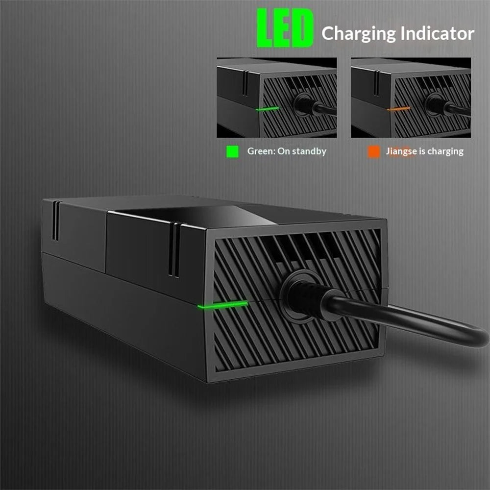 For Xbox One 12V 17.9A Power Brick AC Adapter Power Supply Charger Cord Replacement - US Plug - 5