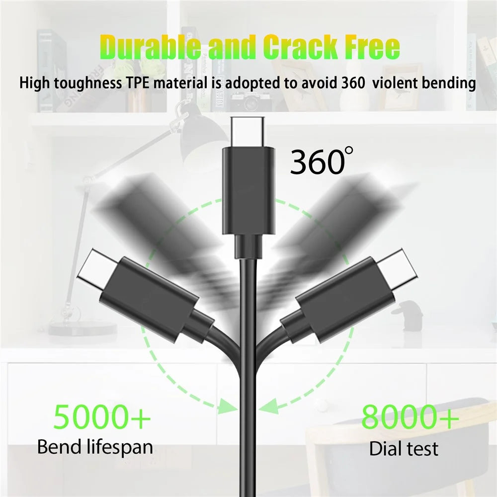 MIMD 2.6A AC Adapter for Nintendo Switch / Lite / OLED Game Controller Type-C Charger with 1.5m Cable - US Plug - 7