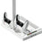 IPLAY HBP-534 Cooling Stand for Sony PlayStation 5/5 Pro/5 Slim Digital/Disc Version Dual Controller Charging Station with Fan Headset Holder - White - 2