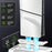 IPLAY HBP-534 Cooling Stand for Sony PlayStation 5/5 Pro/5 Slim Digital/Disc Version Dual Controller Charging Station with Fan Headset Holder - White - 7