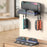 IPLAY HBS-2855 Wall Mount Charging Dock for Nintendo Switch 2 Joy-Con Controller with Game Card Storage Slot - Black - 7