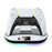 YZC-522 For Sony PlayStation 5 Controller Contact Charging Dock with RGB Light LED Display - 2