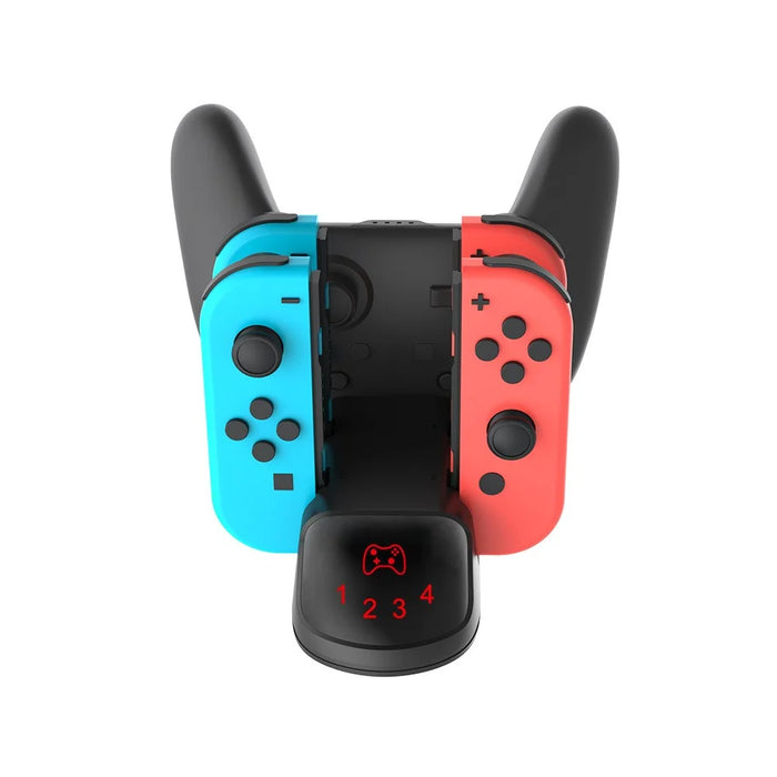 DOBE TNS-0137 5 in 1 Smart Charging Stand for Nintendo Switch Joy-con/Pro Controller - 5