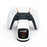 DOBE TP5-0515B DC5.3V 3A Gamepad Power Adapter Charger Station Dual Charging Dock with Indicator for PS5 Controller - White/Black - 3