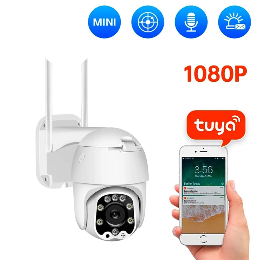 K5-200TS 200W 1080P Tuya Smart Surveillance Camera IP66 Waterproof Wireless Security Camera - 3
