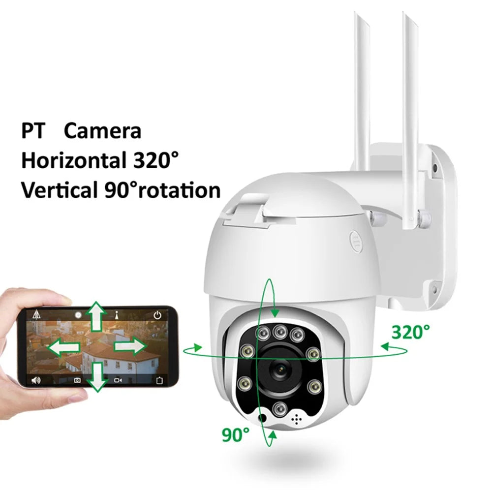 K5-200TS 200W 1080P Tuya Smart Surveillance Camera IP66 Waterproof Wireless Security Camera - 7