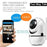 K1-200TS 200W 1080P Tuya Smart Rotating Monitor Camera WiFi Network Wireless Security Camera (No Memory Card) - EU Plug - 3