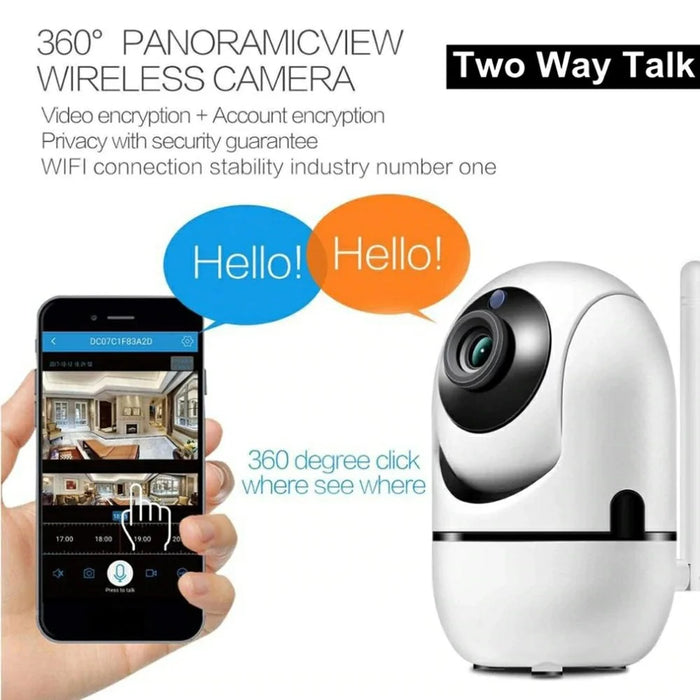 K1-200TS 200W 1080P Tuya Smart Rotating Monitor Camera WiFi Network Wireless Security Camera (No Memory Card) - EU Plug - 3