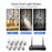 ESCAM WNK718 3MP Smart Home Security Camera NVR Set 8Pcs Wifi IP Cameras Outdoor Video CCTV Cameras Surveillance System - US Plug - 6