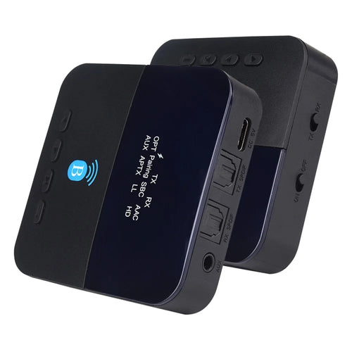 BTC880 2-in-1 Bluetooth-compatible 5.0 Audio Receiver Transmitter Optical Fiber AUX Wireless Adapter - 1