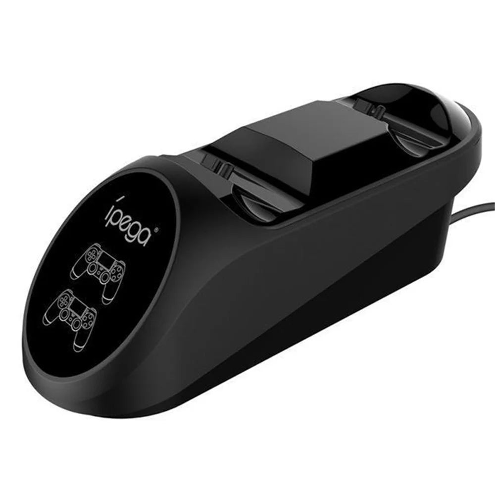 IPEGA PG-9180 Dual Charging Station Game Controller Charging Dock with LED Indicator for PS4 Controller - 3