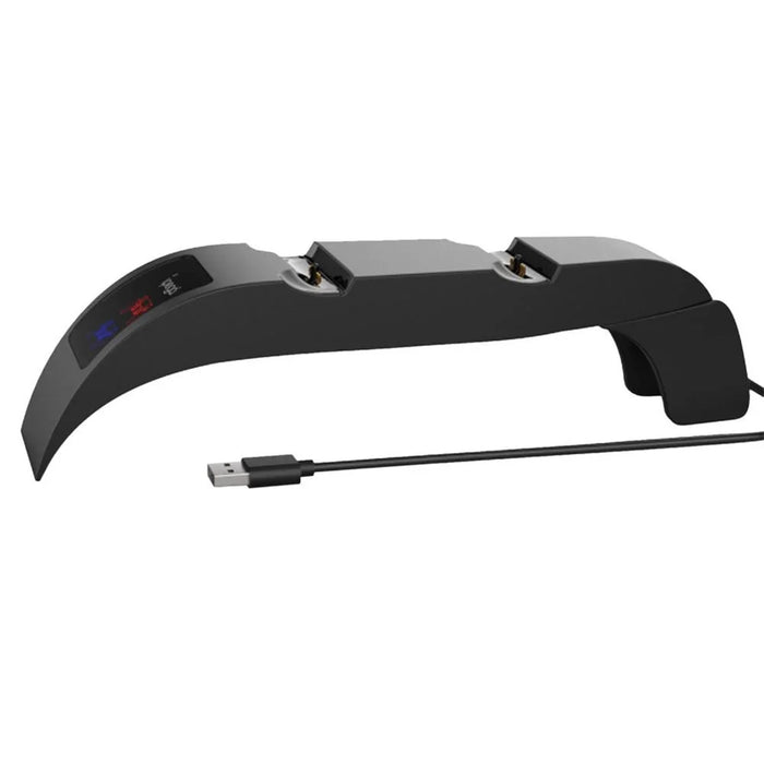IPEGA PG-5016 Dual Controller Fast Charging Dock Stand Handheld Game Handle USB Charging Station Base with Indicator Light for PS5 Controller - 3
