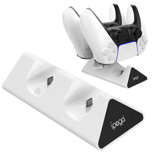 IPEGA PG-5012 Game Controller Charging Dock Type-C Dual Fast Charging Station Stand with LED Indicator for PS5 Controller - 1
