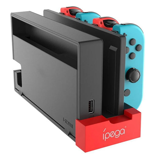 IPEGA PG-9186 USB 2.0 Joy-Cons Charger with 4 Joy-Con Charging Slots and Indicator Lights - 1