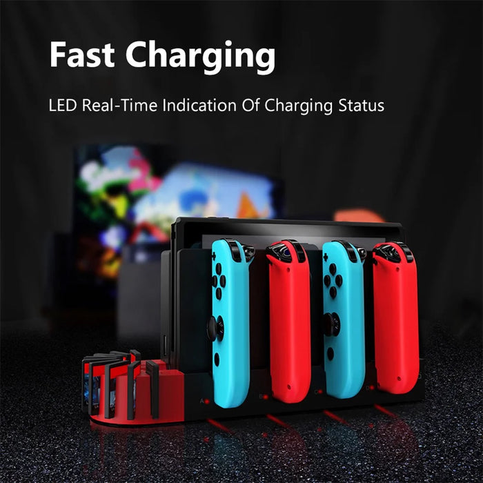 IPEGA PG-SW071 Console Holder Charging Stand Base with LED Indicator for Nintendo Switch Joy-Con - 3