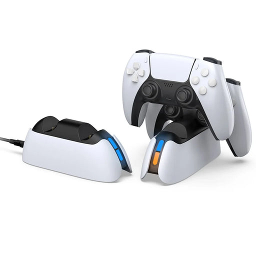 DOBE TP5-05103 Dual Controller Charger for Sony PlayStation 5 Type C Charging Dock Station with LED Indicator for PS5 Joystick - 1